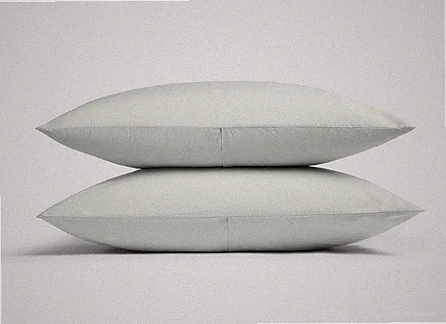 $59 PARACHUTE Percale Cotton STANDARD Pillow Case Set(2) Sage