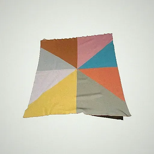 Christian Robinson X Target Parachute Reversible Throw, Pre-owned 51" x 54"
