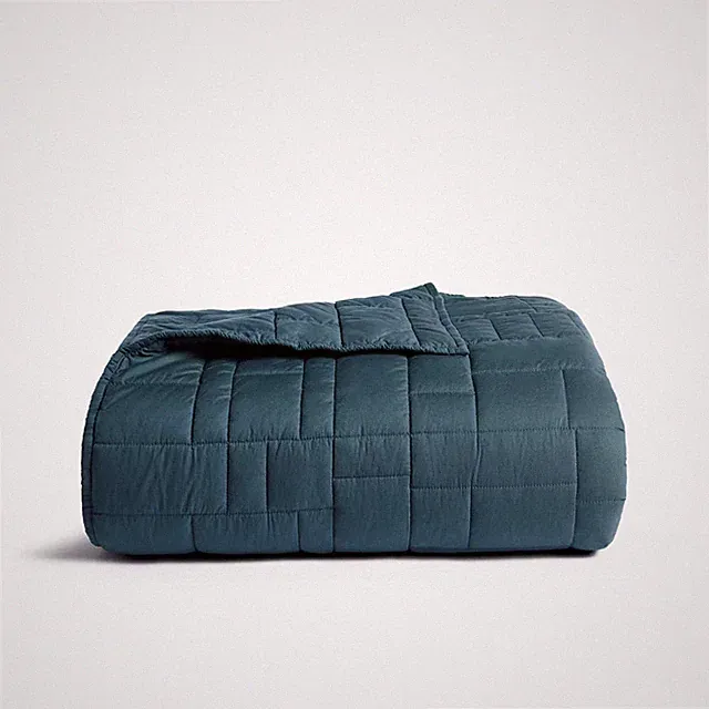 Full/Queen Cozy Block Quilt Cove - Parachute