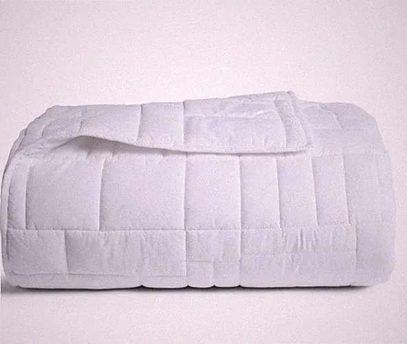 Full/Queen Cozy Block Quilt White - Parachute