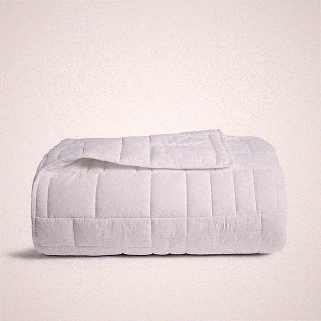 King/California King Cozy Block Quilt White - Parachute