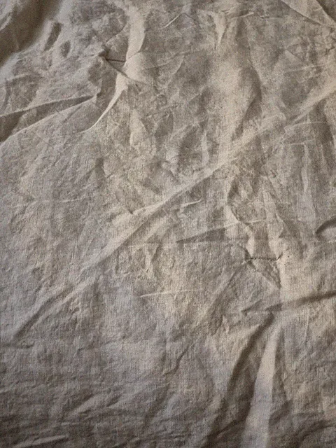 Parachute Beige 100% Linen Full Queen Boho Luxury Comfoter 100"X 100"
