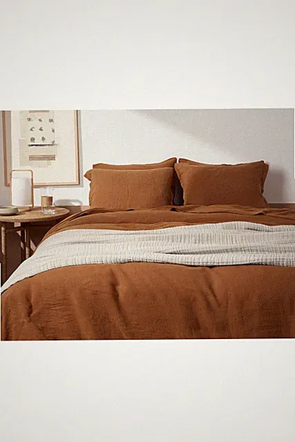 Parachute Cloud Linen Gauze Bed Blanket in Natural King/ Cal KIng NWOT $249