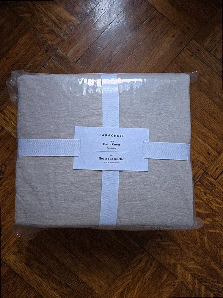 Parachute Home Linen Duvet Cover, Full/Queen (NEW)