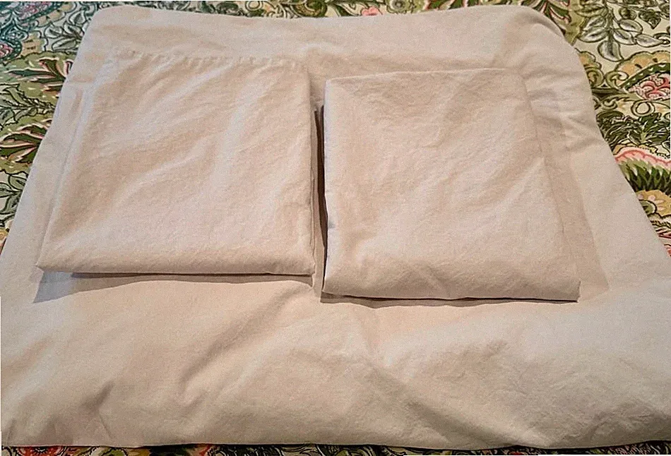 Parachute KING CALIFORNIA Beige Fitted Sheet and Shams Set. MADE IN ITALY
