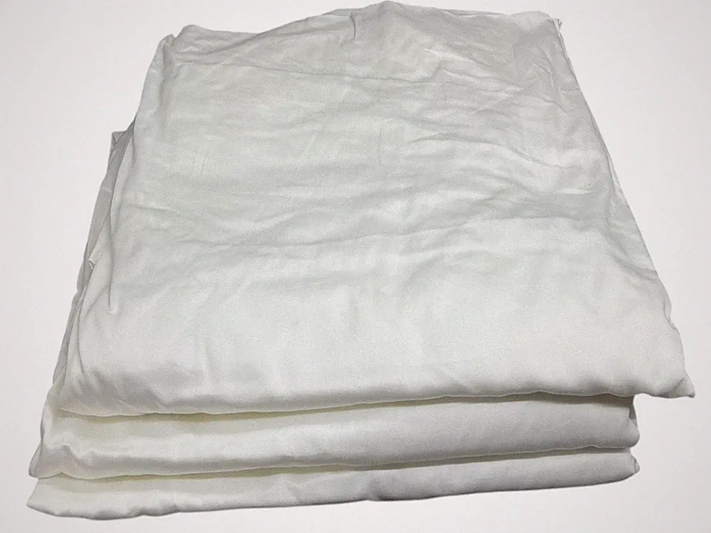 Parachute King Size 100% Cotton Sateen Fitted Bed Sheets 3-Pack White Hospitalit