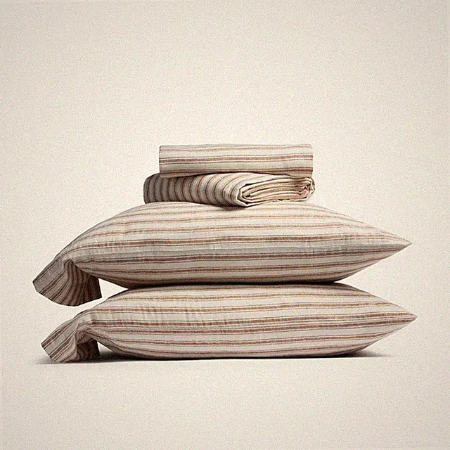 Relaxed Linen Stripe Sheet Set - Parachute